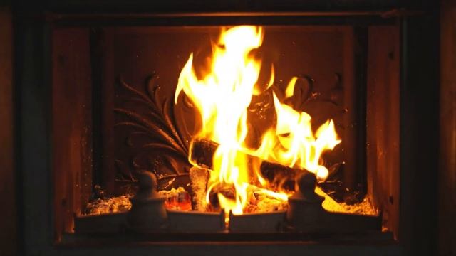 🔥 FIREPLACE (10 MINUTES) - Relaxing Fire Burning Video & Crackling Fireplace Sounds смотреть онлайн