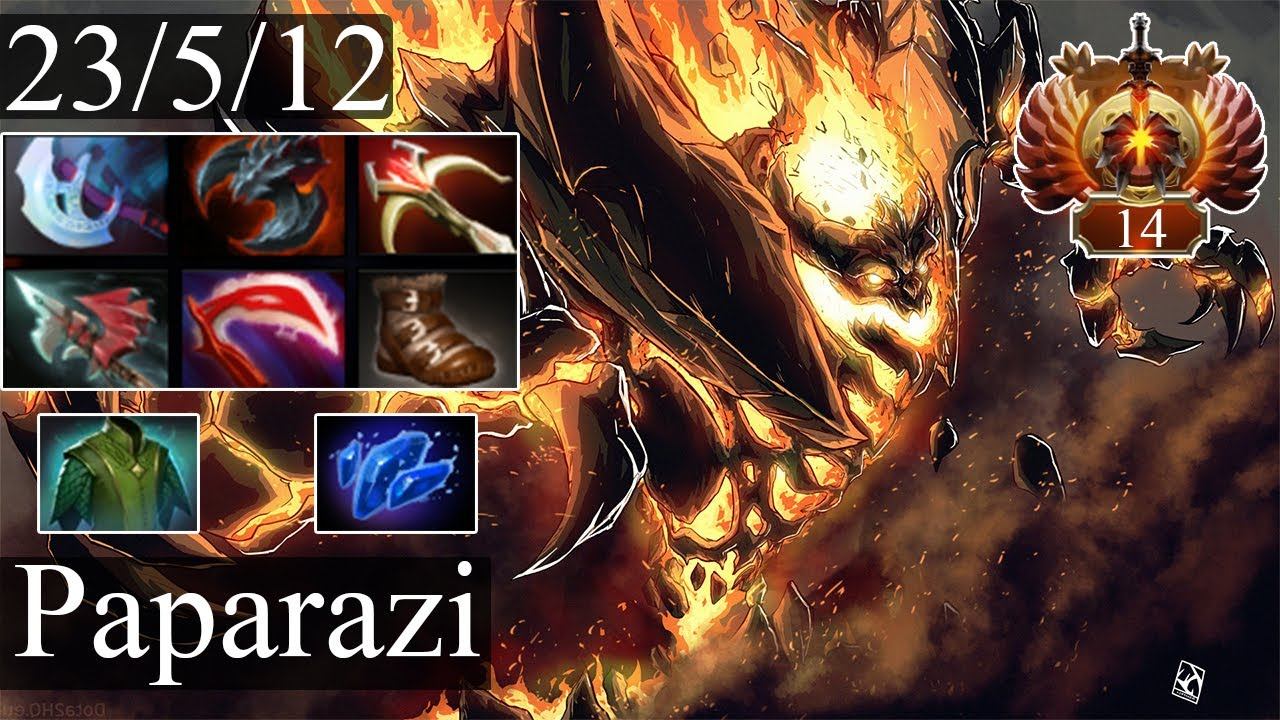 Paparazi - Shadow Fiend | Midlane Gameplay Dota 2 Patch 7.34c смотреть онлайн