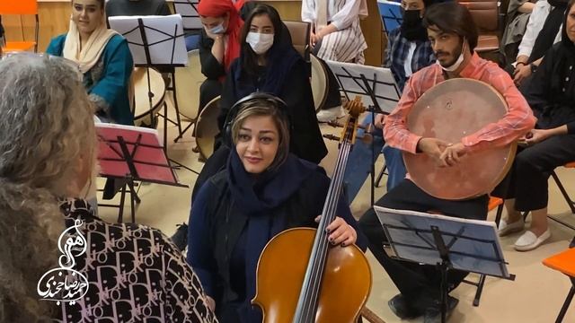 💜Practice for the concert - Hamid Reza Khojandi (Ahoora Band) смотреть онлайн