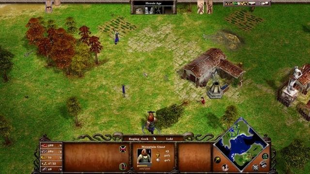 Age of Mythology Hd Titans multiplayer Chris VS Rage Another game смотреть онлайн