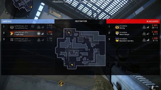 Warface 2016 11 28 clanwar LaMainRouge_V2 vs Arcadians смотреть онлайн