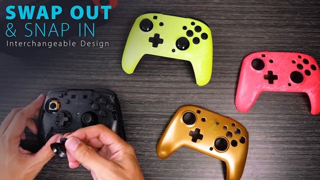 Faceoff Wireless Deluxe Controller for Nintendo Switch смотреть онлайн