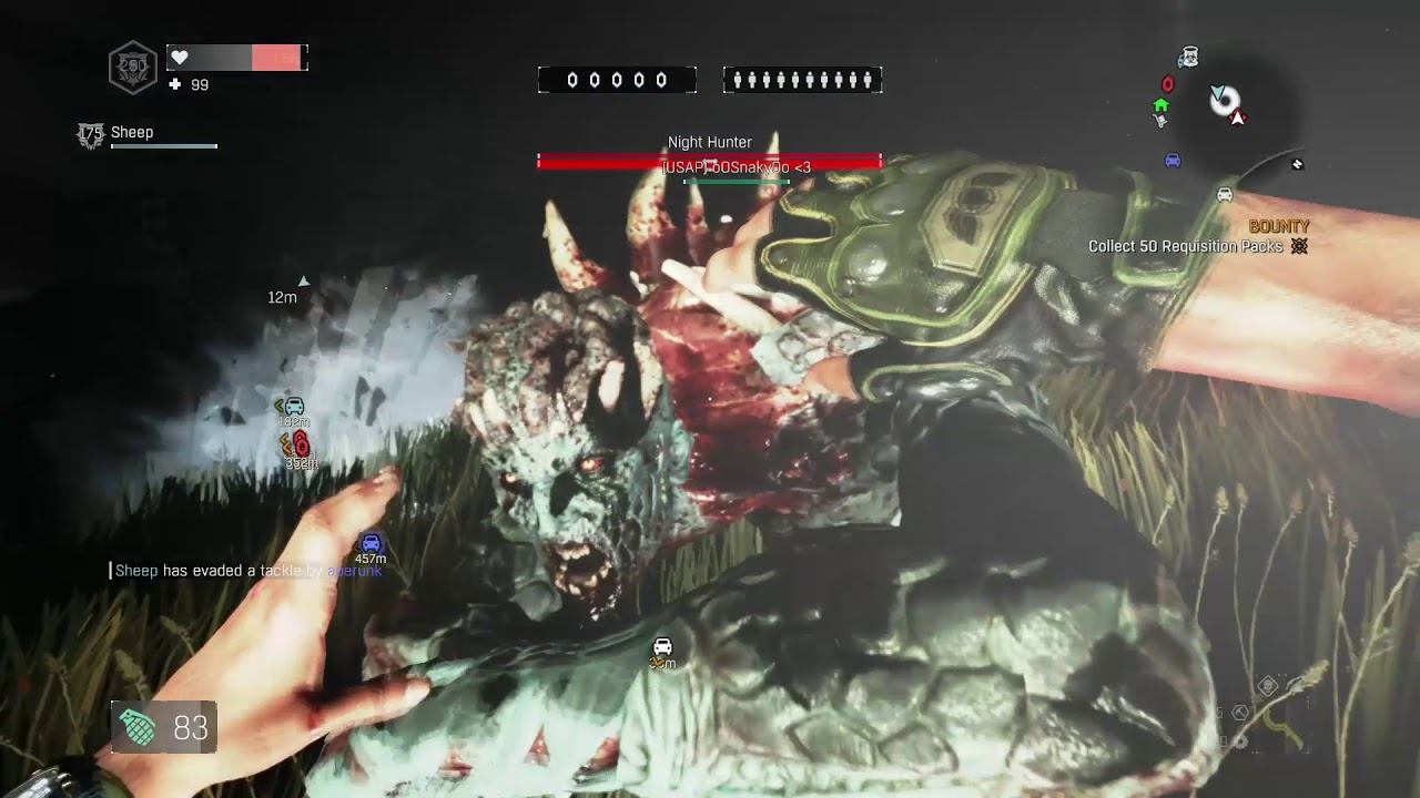 Dying Light - 2 Cranes vs. 2 Night Hunters смотреть онлайн