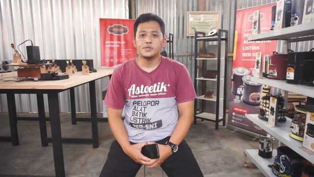 Canting Listrik Portable by. CV. Astoetik Indonesia смотреть онлайн