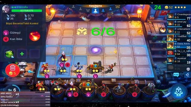 6 TANE SİNERJİ AÇTIK OYUN KAZANDIRAN TAKTİK MAGIC CHESS TIPS & GAMEPLAY | Mobile Legend Bang Bang смотреть онлайн