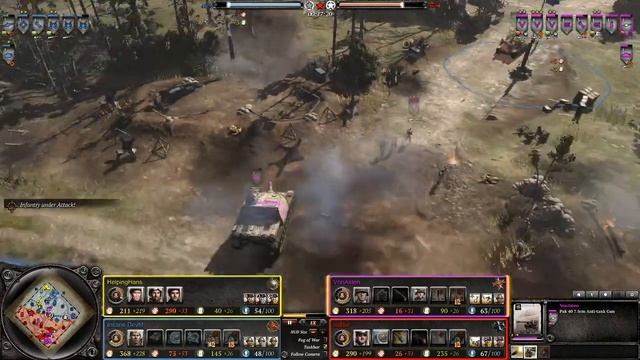 【CoH大会動画実況解説】HelpingHans(UKF), DevM(SU) vs VonAsten(WM), Isildur(OKW) смотреть онлайн