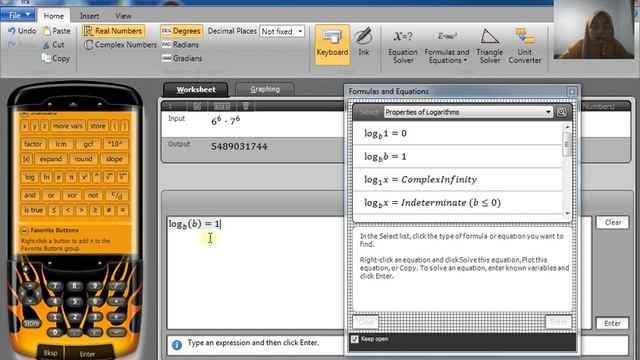 MENGAPLIKASIKAN FORMULA EKSPONEN, LOGARITMA, DAN KONSTANTA || MICROSOFT MATHEMATICS смотреть онлайн