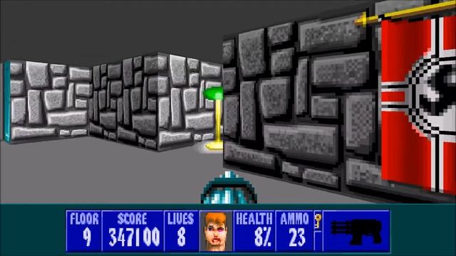 Wolfenstein 3D - Episode 1, Floor 9