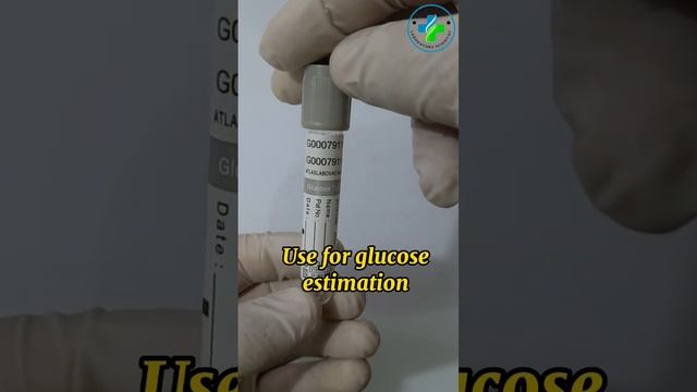 Sodium Fluoride tube | gray top tube | blood sugar tube | glucose estimation tube | Biochemistry смотреть онлайн
