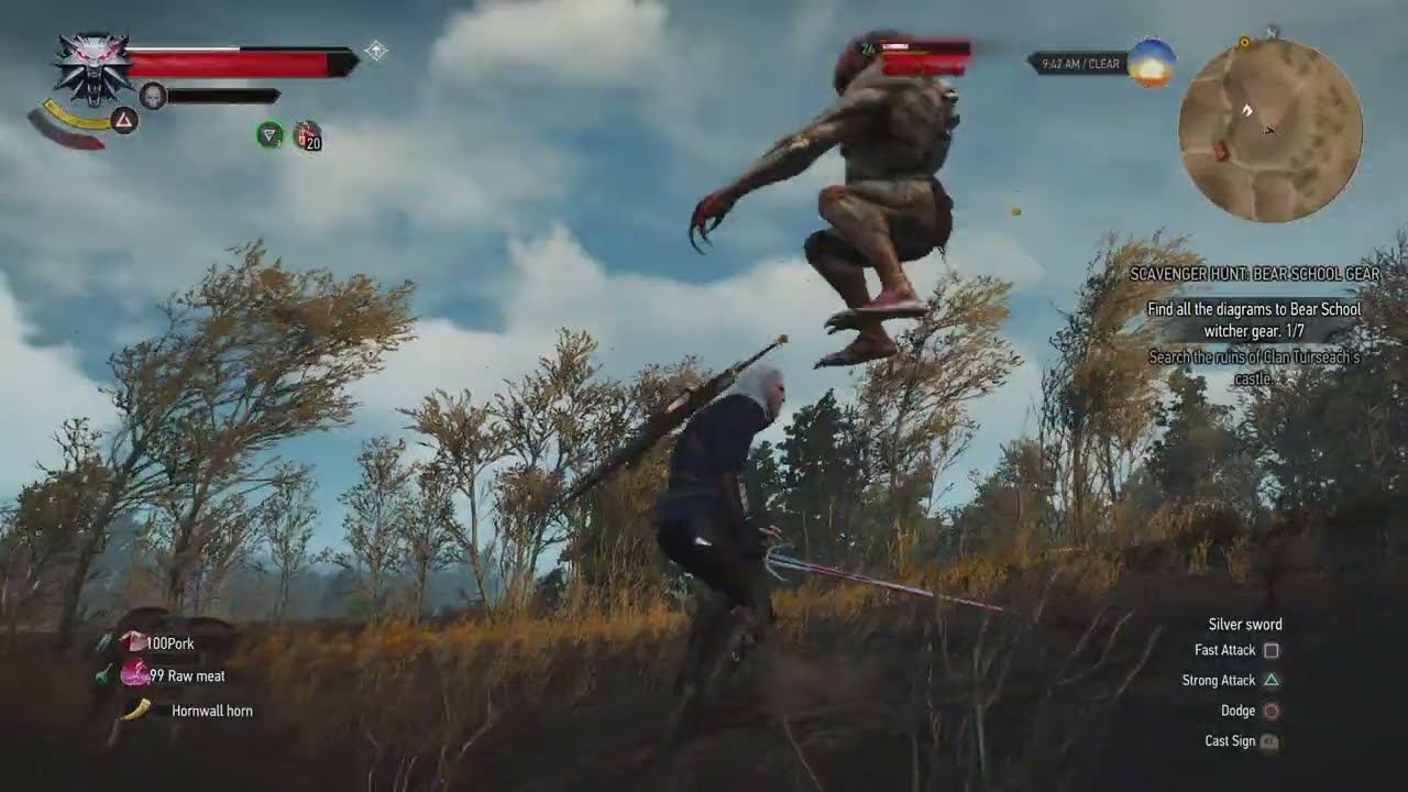 A Nekker Rips Thru Roach-How To Kill A Nekker Warrior: Witcher 3 Wild Hunt смотреть онлайн
