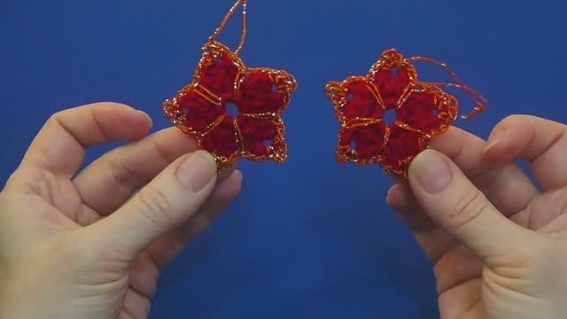 Звездочка крючком. Новогодние мастер классы крючком. Амигуруми звездочка.Вязание для начинающих №20 смотреть онлайн