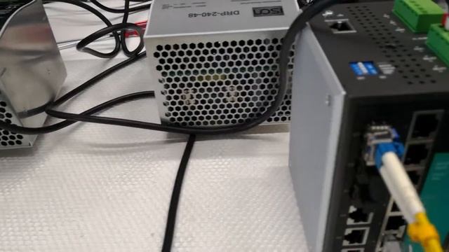 Communication Test Moxa EDS P510 & Westermo MCW 211
