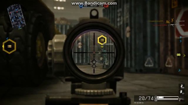 Обзор на Fn SCAR-H.На Ангаре.(Warface) смотреть онлайн