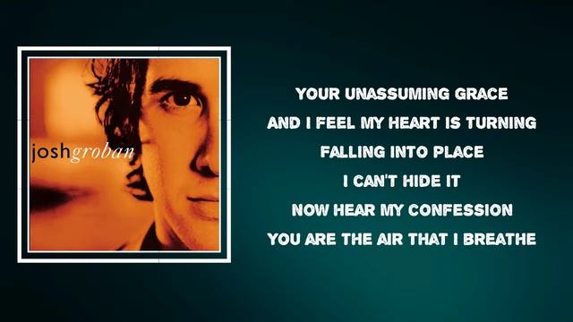 Josh Groban - My Confession (Lyrics) смотреть онлайн
