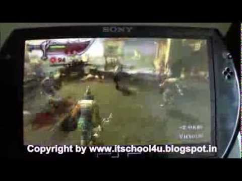 Watch and play sony psp gameplay God of War chains of olympus on 1080p full HD 2013 смотреть онлайн