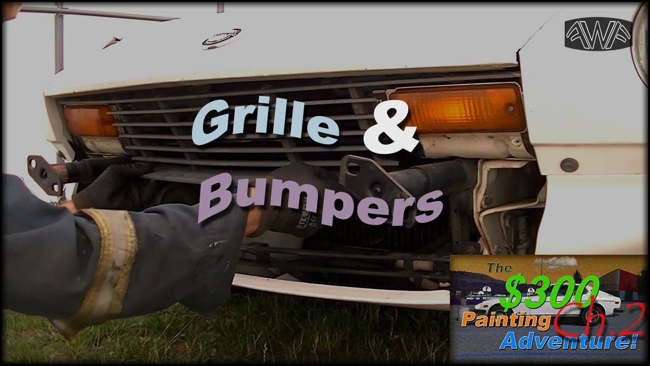 Bumper & Grille Removal - Datsun 280Z | $300 Painting Adventure [Ch. 2] смотреть онлайн