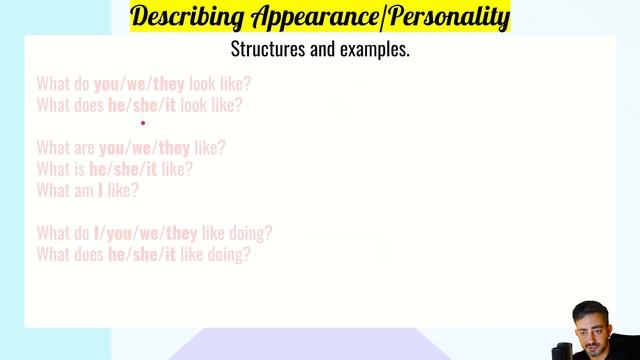 Elementary - English Grammar - Describing People - Appearance/Personality - What do you look like? смотреть онлайн