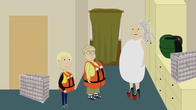 Бабка Алка Серия 25 - Бабка Алка В Круизе - Уродская Анимация смотреть онлайн