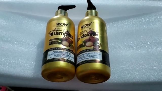 WOW Argon oil hair shampoo and conditioner honest review смотреть онлайн