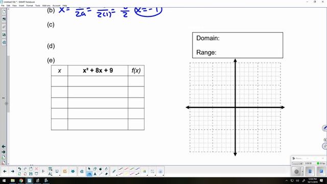 Lesson 4-1 Graphing Quadratic Functions смотреть онлайн