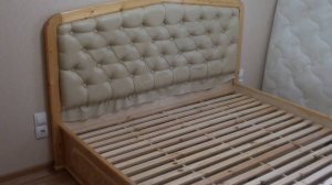Двуспальная кровать из дерева своими руками