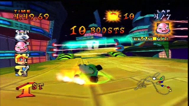 Crash Nitro Kart Electron Avenue Polar Gameplay Hard Mode смотреть онлайн