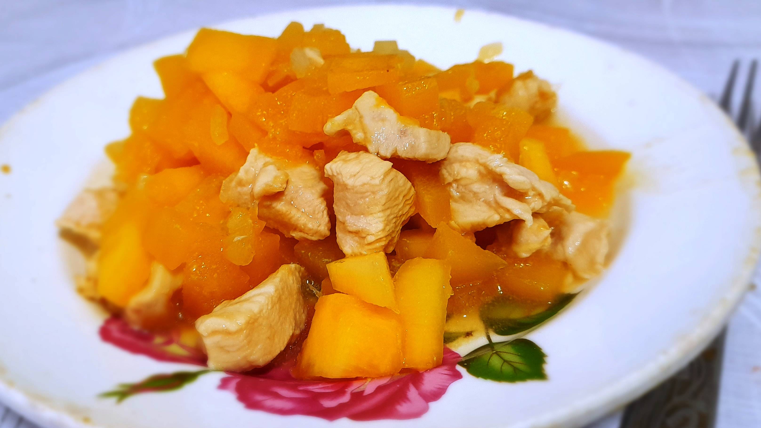 Жаркое из кабачка с куриной грудкой смотреть онлайн