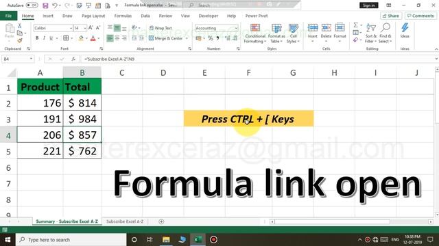 Formula link open | Basic Tips & Tricks in excel смотреть онлайн