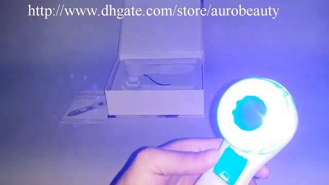 AU 012 Color Photon ultrasonic beauty machine смотреть онлайн