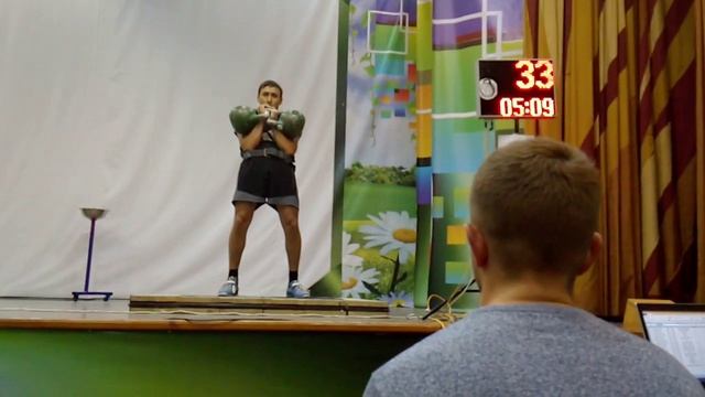 Толчок Гирь 24 кг, Соревнования смотреть онлайн