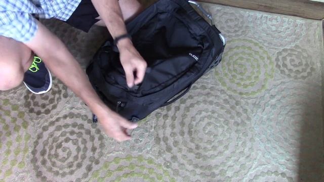 Review Osprey Packs Ozone 42L/21.5" Rolling Suitcase Wheeled Luggage смотреть онлайн