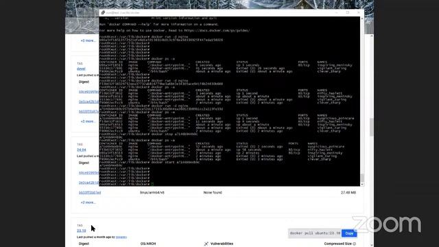 Занятие 1. Модуль Docker. Основы Docker. Принцип работы. Основные команды. 11/04/2024 смотреть онлайн
