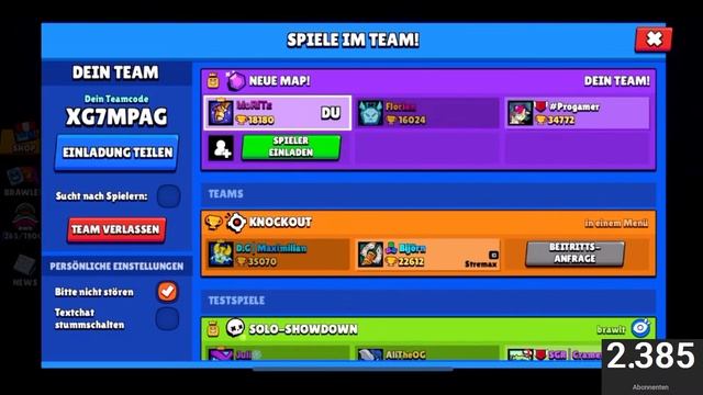 Minigames zocken in BrawlStars!!! Live BrawlStars Deutsch смотреть онлайн