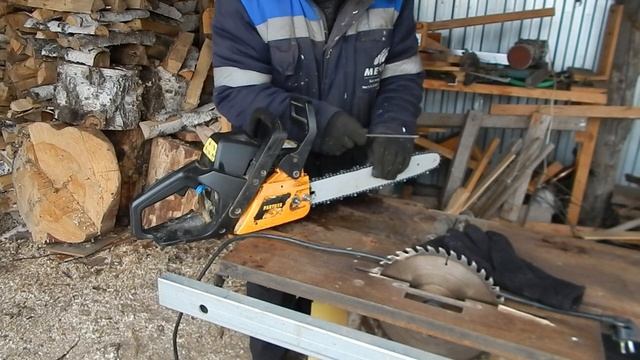 Точим цепь бензопилы сами смотреть онлайн
