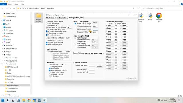 Marlin Configuration Tool смотреть онлайн