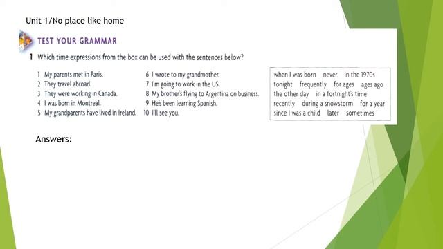 headway upper intermediate/unit 1 смотреть онлайн