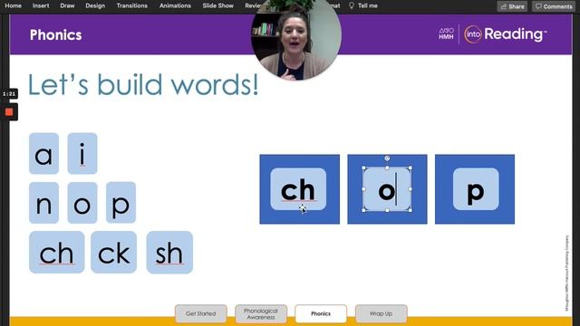 Kindergarten Building Words with ch and sh смотреть онлайн