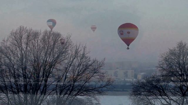 Старт тепловых аэростатов с Нижегородской ярмарки смотреть онлайн