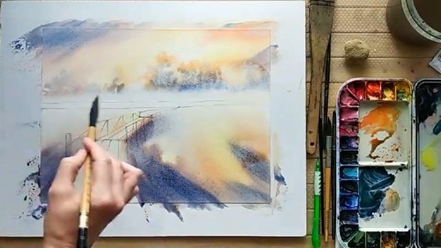 Туман акварелью. Эфир от 11.04.2020 смотреть онлайн
