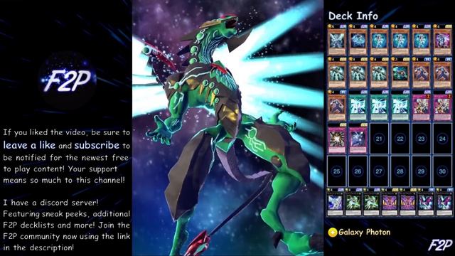 F2P PHOTON - Consistent Control/OTK Deck [Yu-Gi-Oh! Duel Links] смотреть онлайн