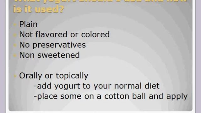 Would You Like Yogurt Yeast Infection? смотреть онлайн