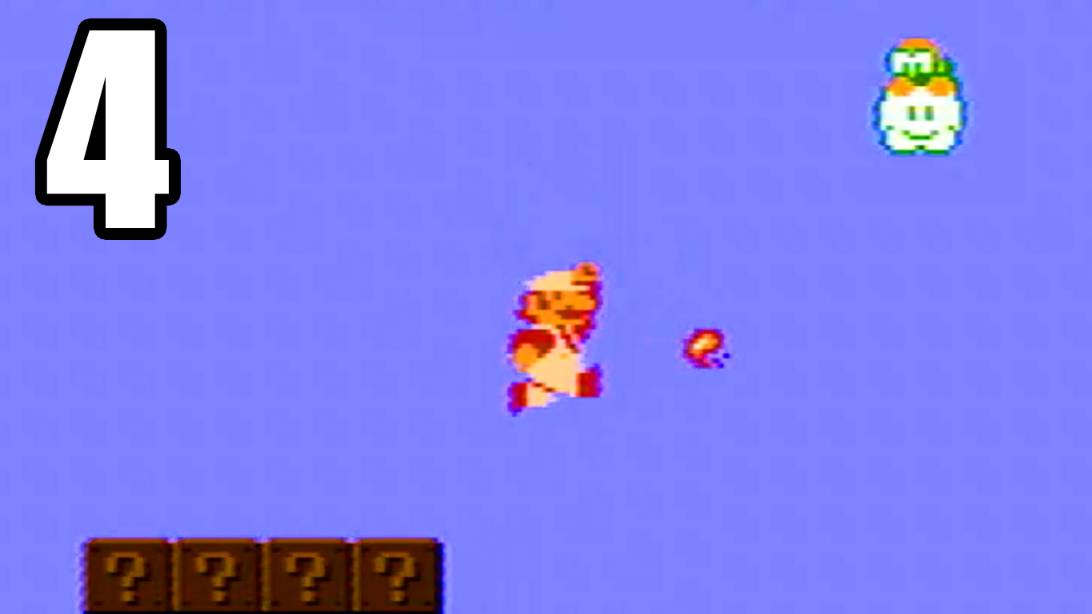 [#4 Super Mario Bros.] ВОЗДУШНЫЙ WORLD (NES)