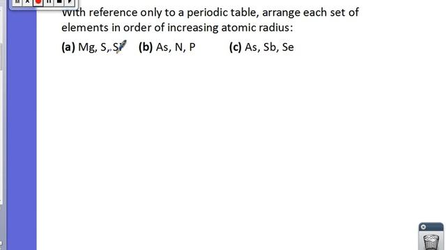 Trends - Atomic Radius смотреть онлайн