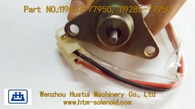 119653-77950 119285-77950 12V Diesel Engine Shut Off Solenoid смотреть онлайн