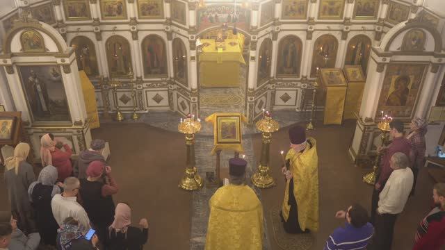 Запись трансляции 16 ноября 17:00. Всенощное бдение смотреть онлайн