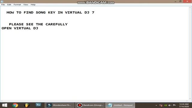 How To Find | Song Key And Bpm In | Virtual DJ | Tutorial |