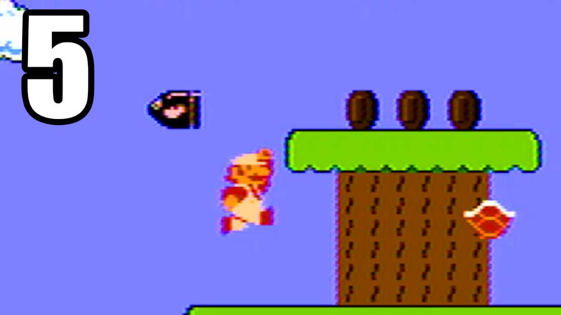 [#5 Super Mario Bros.] ПУЛЕВОЙ WORLD (NES)