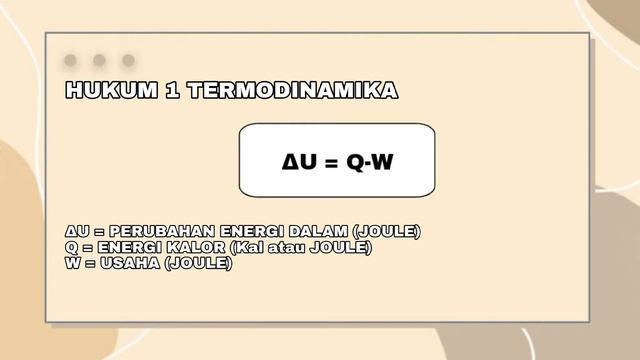 HUKUM 1 TERMODINAMIKA (Tugas UAS Termodinamika ) смотреть онлайн