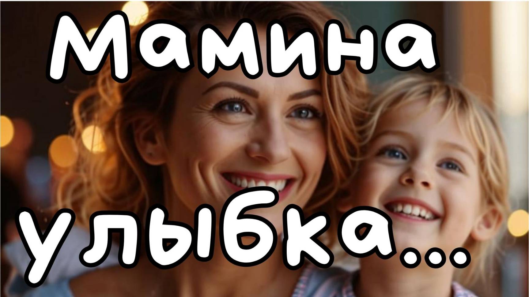"Мамина улыбка"- песня про маму смотреть онлайн