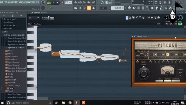 Manual Pitching With New Tone In Fl Studio 20 Hindi Tutorial смотреть онлайн